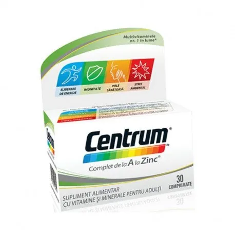 Centrum A la Z, 30 comprimate filmate