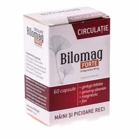 ZDROVIT BILOMAG FORTE CIRCULATIE 60 CAPSULE