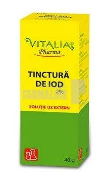 Vitalia Tinctura de iod 2% 40 g