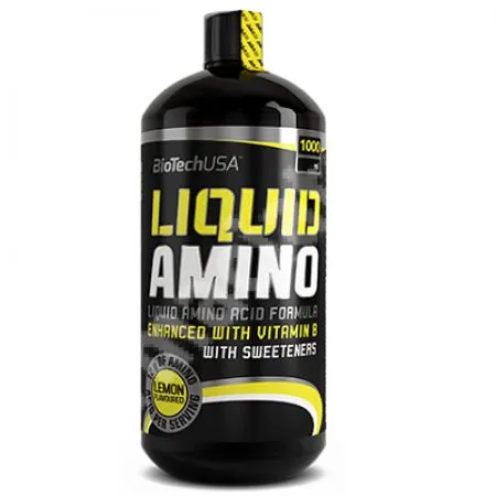 Amino Liquid Nitron cu aroma de lamaie, 1000 ml, Biotech USA