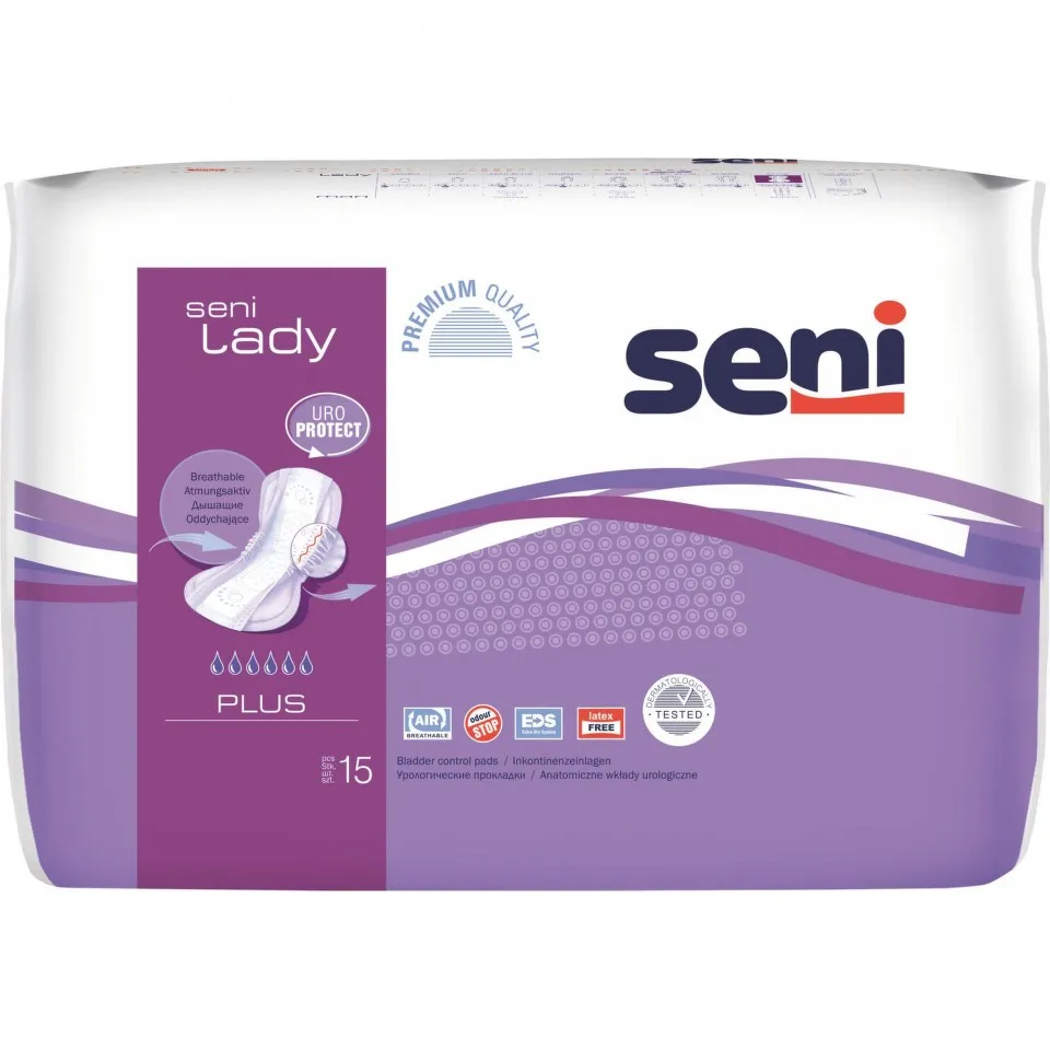 SENI LADY PLUS ABSORBANTE INCONTINENTA 15BUC