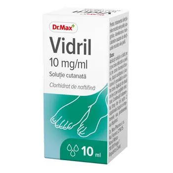 Dr.Max Vidril Solutie cutanata 10 mg/ml, 10ml