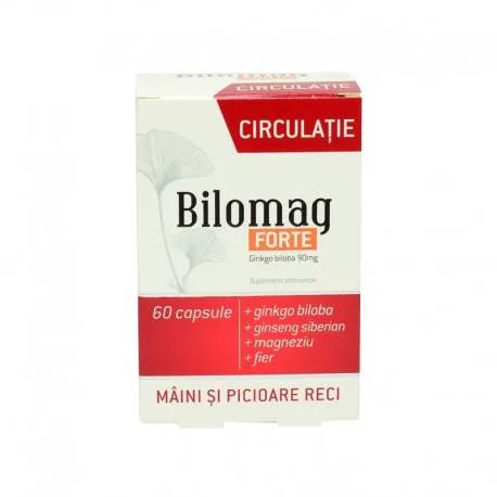 Bilomag Forte Circulatie, 60 capsule