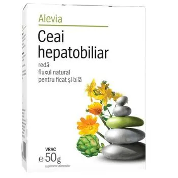 Ceai hepatobiliar, 50g, Alevia