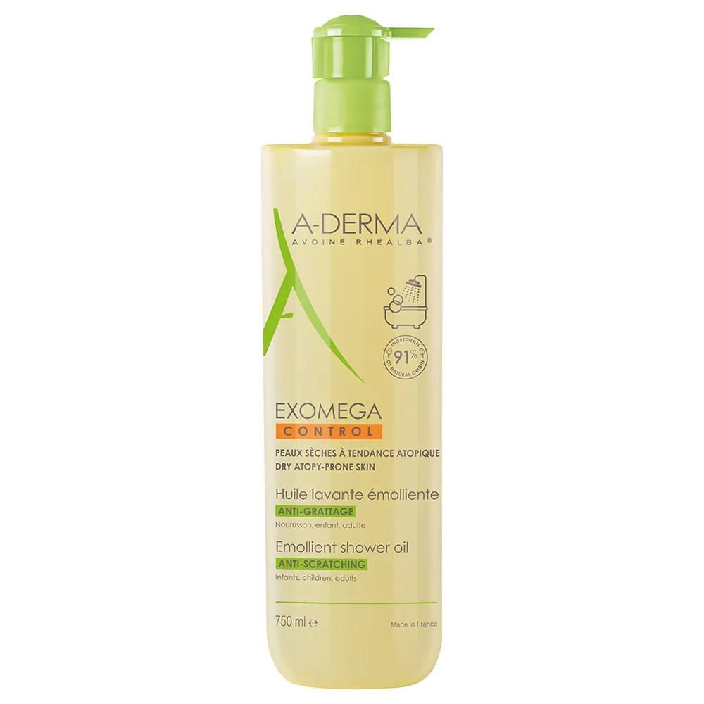 Exomega Control ulei de dus, 750 ml, A-Derma