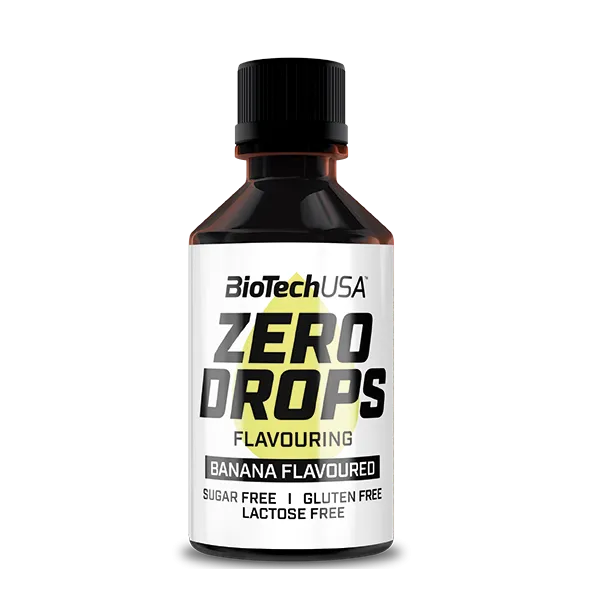 Zero Drops Banana, 50 ml, BioTechUSA