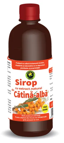 Sirop catina alba hipocaloric 500ml (Hyperic)