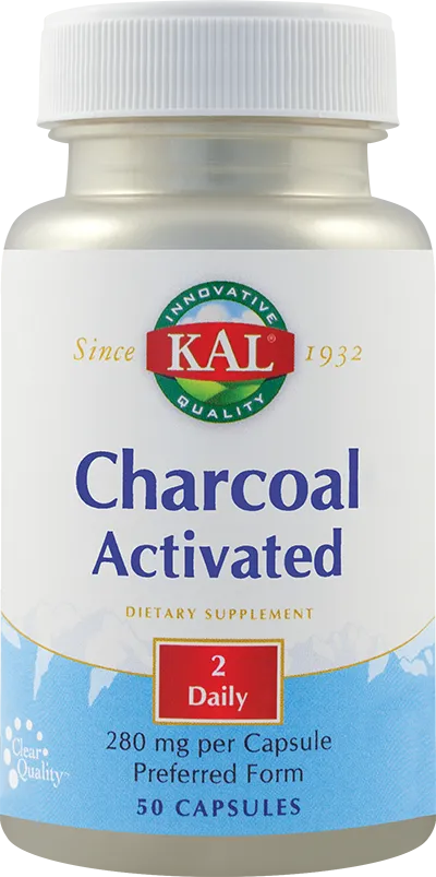 Secom Charcoal Activated (Carbune medicinal) 280mg x 50 capsule