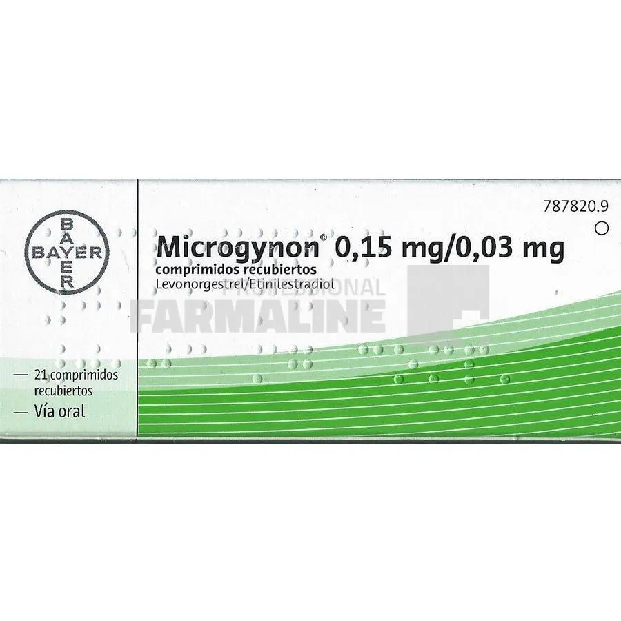 MICROGYNON 0,03 mg/0,15 mg X 21