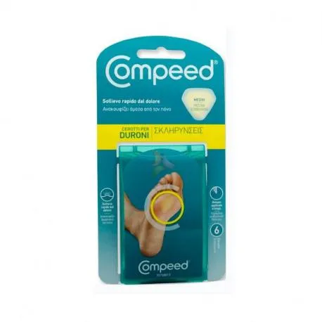 Compeed - Plasturi pentru bataturile din talpa, dimensiune medie