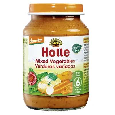 Holle Piure Mix de Legume x 190gr