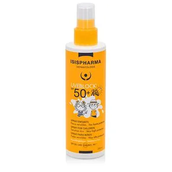 Spray cu protectie solara pentru copii UVEBLOCK SPF50+, 200ml, Isis Pharma