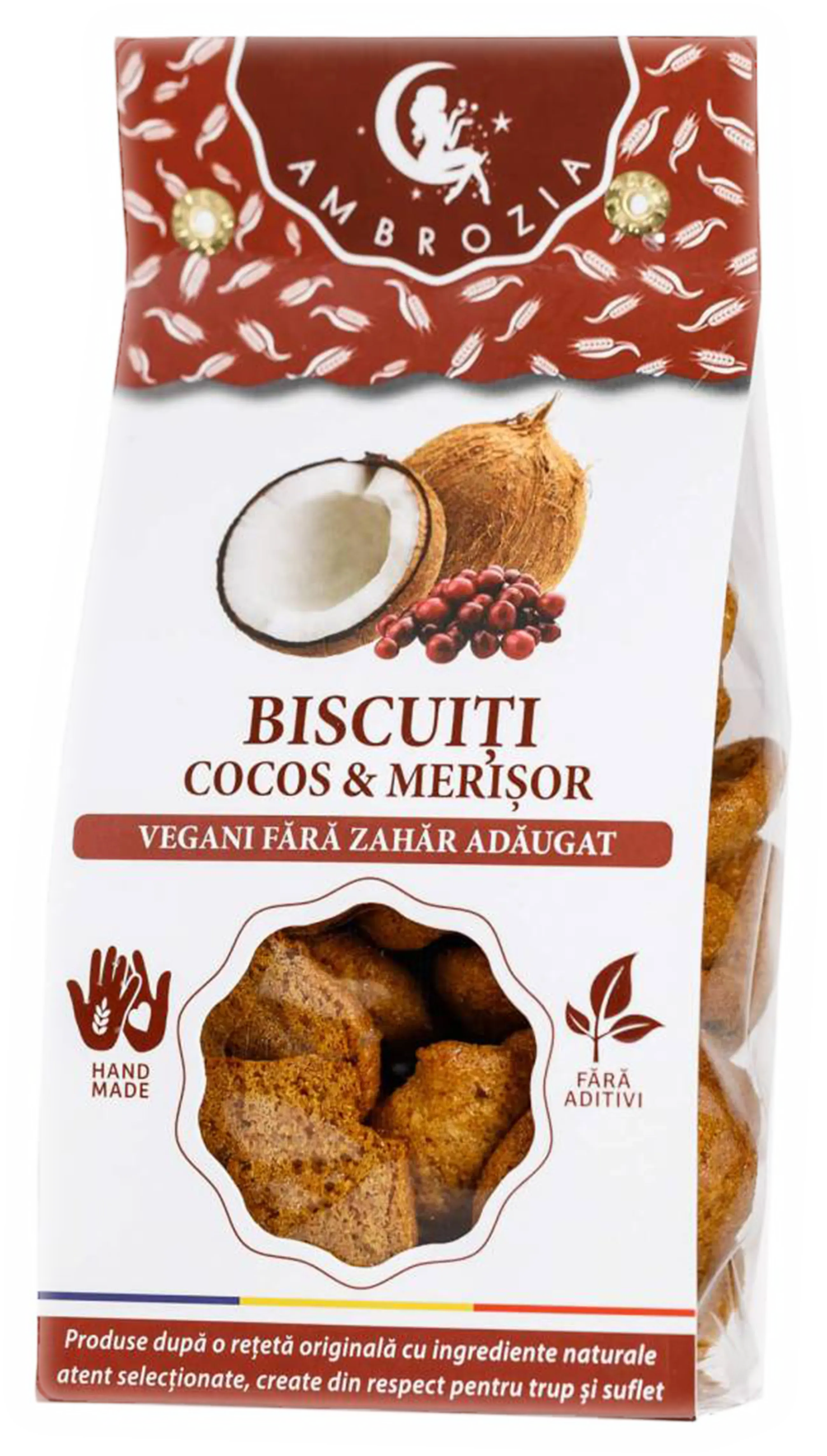 Biscuiti cocos&merisor x150(ambrozia)