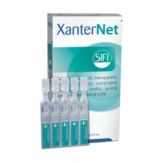 Xanternet gel oftalmic 0,4ml x 10 doze