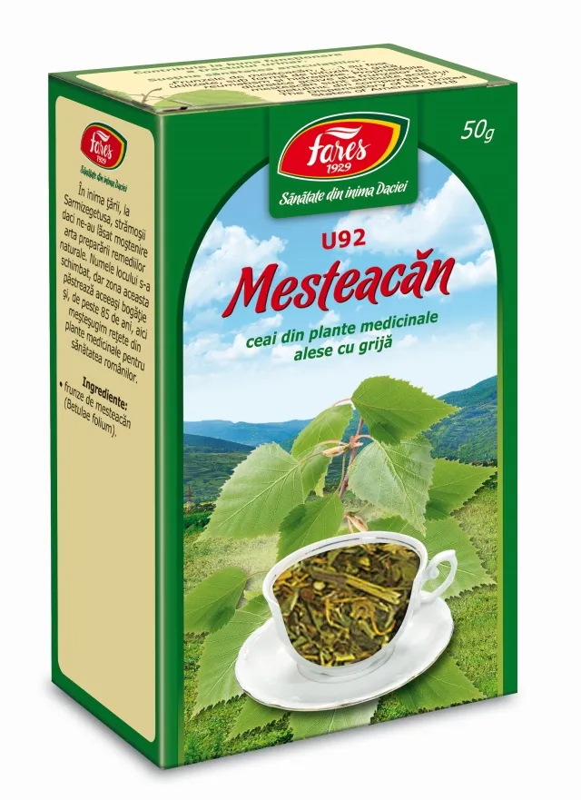 Ceai mesteacan fz x 50g (Fares)