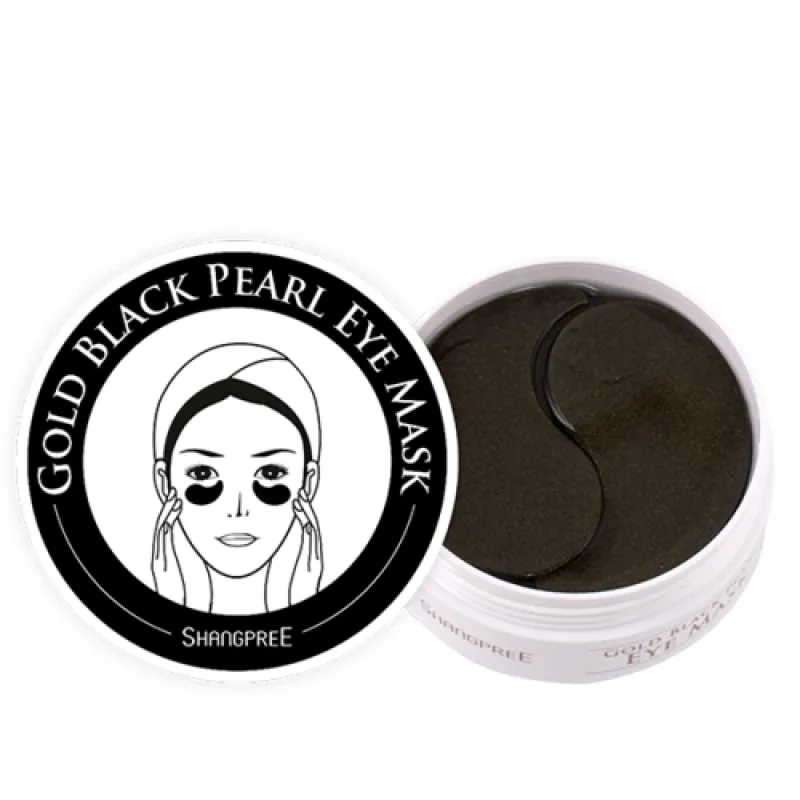 GOLD BLACK PEARL HYDROGEL EYE MASK - 60 BUC