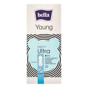 Absorbante neparfumate Young Blue, 20 bucati, Bella