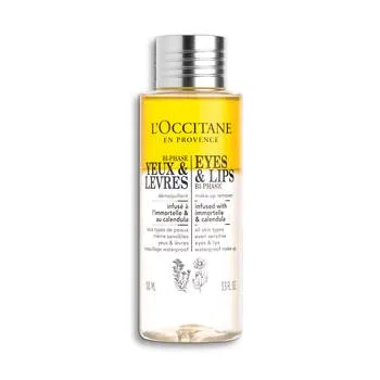 Demachiant bifazic pentru ochi si buze Cleansing Infusion, 100ml, L'Occitane