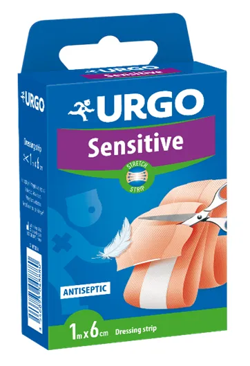 Urgo Multiextensibil Sensitive Banda 1m x 6cm