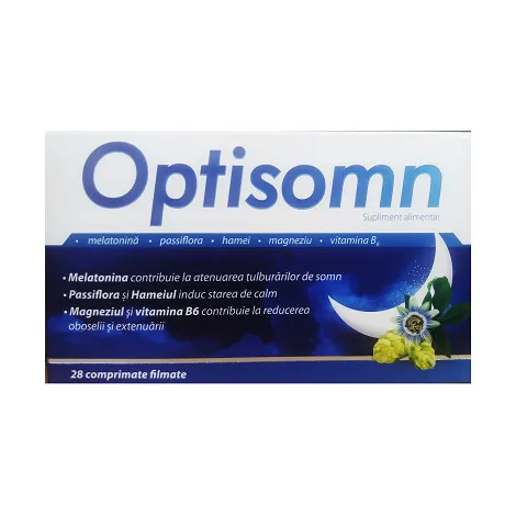 ZDROVIT OPTISOMN 28 COMPRIMATE FILMATE