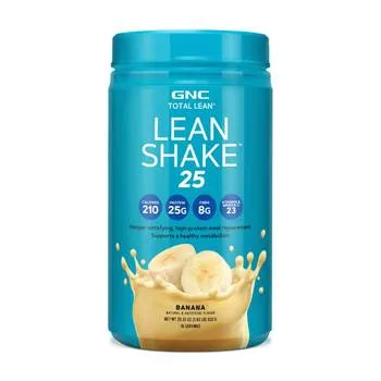 Shake proteic cu aroma de banane Total Lean, 832g, GNC