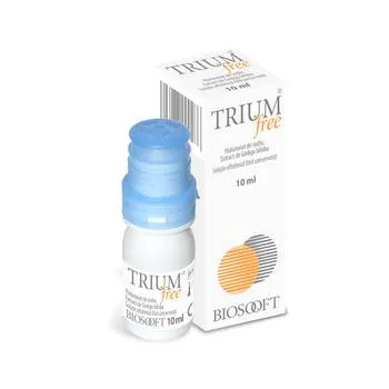 Trium free picaturi oftalmice, 10ml, Fidia