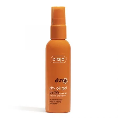 Ulei uscat formula gel cu SPF 20, 90 ml, Ziaja Sun