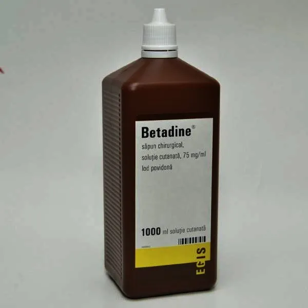 Betadine, săpun chirurgical, 1 L, Egis Pharmaceutical