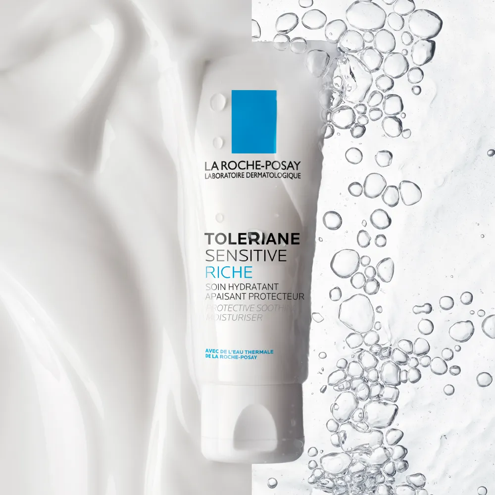 La Roche Posay Toleriane Sensitive Crema hidratanta prebiotica pentru tenul sensibil si uscat, 40ml