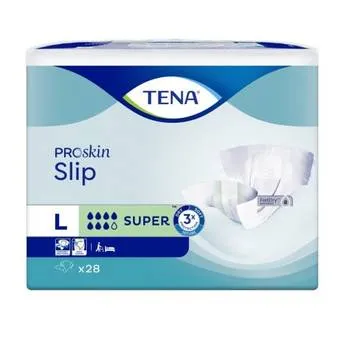 Scutece pentru adulti slip Premium Super L, 28 bucati, Tena