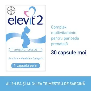 Elevit 2, 30 capsule moi, Bayer