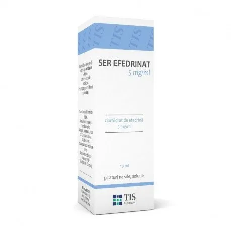 Ser efedrinat 5mg/ml picaturi nazale, solutie