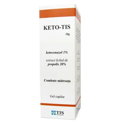 Keto-Tis gel capilar, 50 g, Tis Farmaceutic