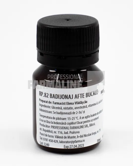 Badijonaj contra aftelor 30 ml