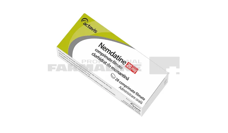 NEMDATINE 20mg x 28 COMPR. FILM. 20mg ACTAVIS GROUP PTC EH