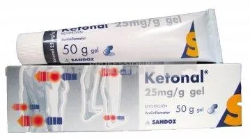 KETONAL 25mg/g x 1- 100g GEL 25 mg/g LEK PHARMACEUTICALS - SANDOZ