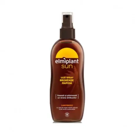 Elmiplant Sun Ulei spray bronzare rapida, fara SPF, 150ml