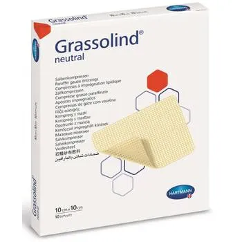 Comprese sterile, 7.5 x 10cm, 10 bucati, Grassolind