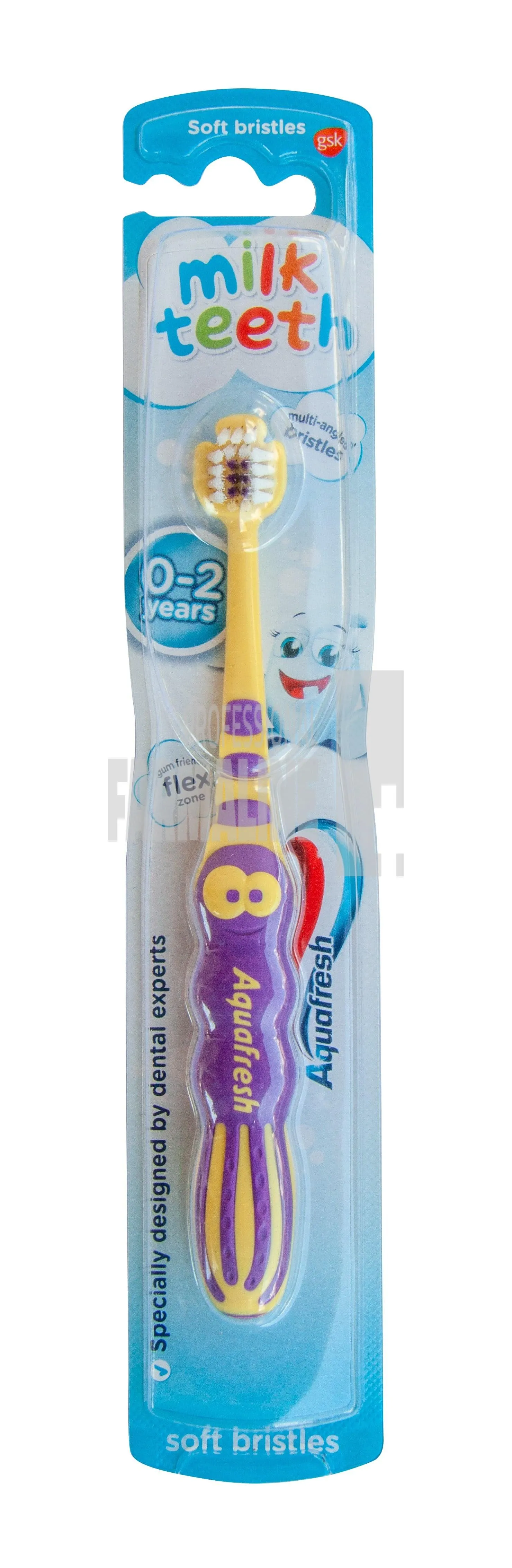 Aquafresh Milk Teeth Soft Periuta de dinti 0-2 ani