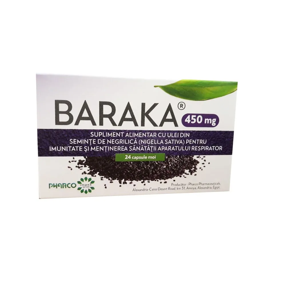 BARAKA 450mg ,24 capsule