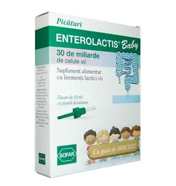 Enterolactis Baby, 10 ml, Sofar