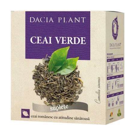 Ceai Verde, 50 g, Dacia Plant