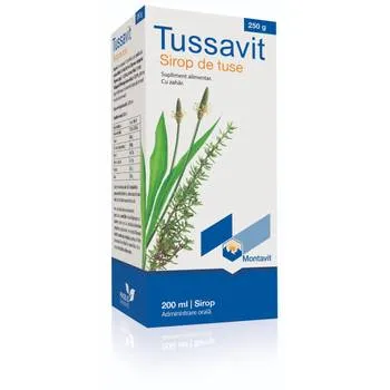 Sirop de tuse Tussavit, 250 ml, Montavit