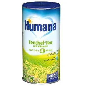 Ceai de fenicul de la 4 luni, 200g, Humana