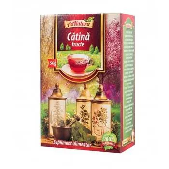 Ceai de catina fructe, 50g, AdNatura