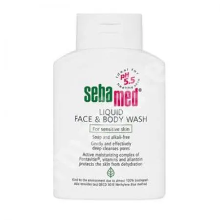 Gel dermatologic de curatare pentru fata si corp, 200 ml, sebamed