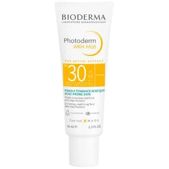 Fluid matifiant SPF 30 Photoderm AKN MAT, 40ml, Bioderma