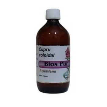 Cupru Coloidal Bios Pur 10ppm, 480ml, Aghoras