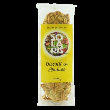 Biscuiti cu arahide, 175 gr, Solaris