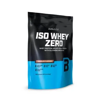 Pudra proteica cu aroma de ciocolata Iso Whey Zero, 500g, BioTechUSA